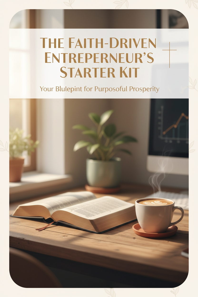 Faith-Driven Entrepreneur's Starter Kit - Warm Cover